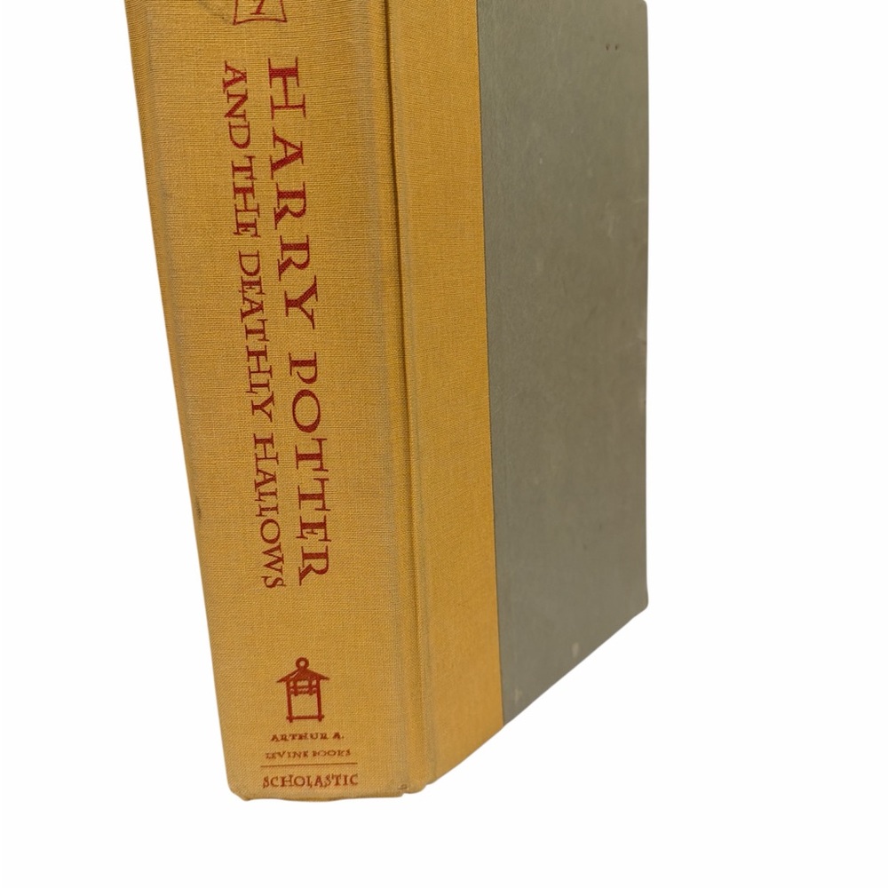 Scholastic Harry Potter and the Deathly Hallows Book with Gray Cover